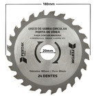 Disco De Serra Circular 24 Dentes 20x180mm | 03 Un